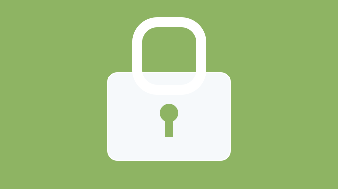 Schloss-Symbol für Login-Bereiche